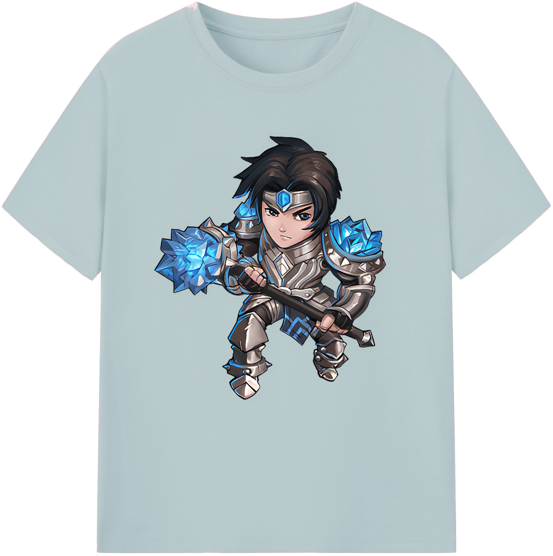 リーグ・オブ・レジェンド League of Legends LOL 綿100％半袖Tシャツ（フロントプリント）